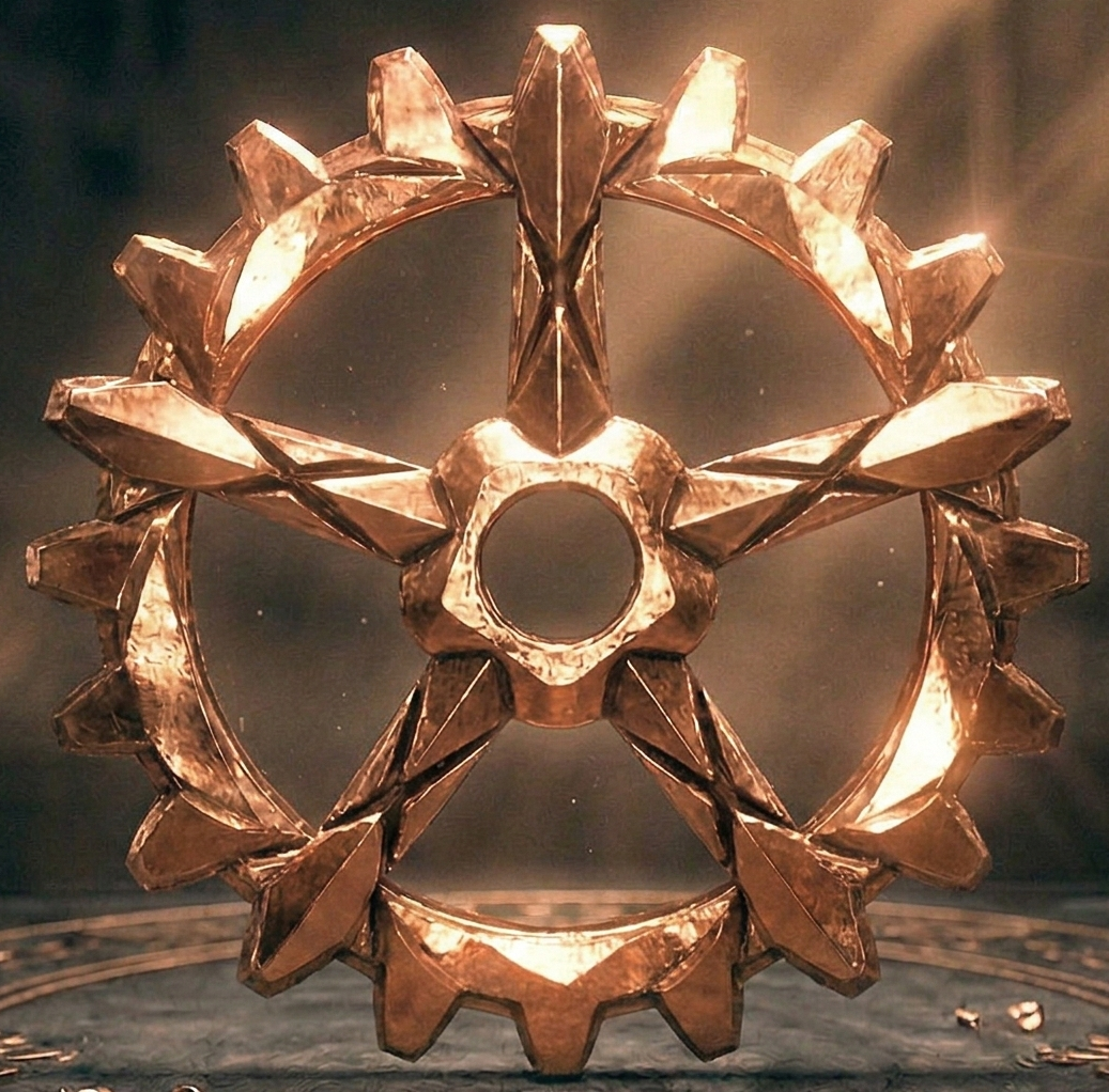 copper gear icon